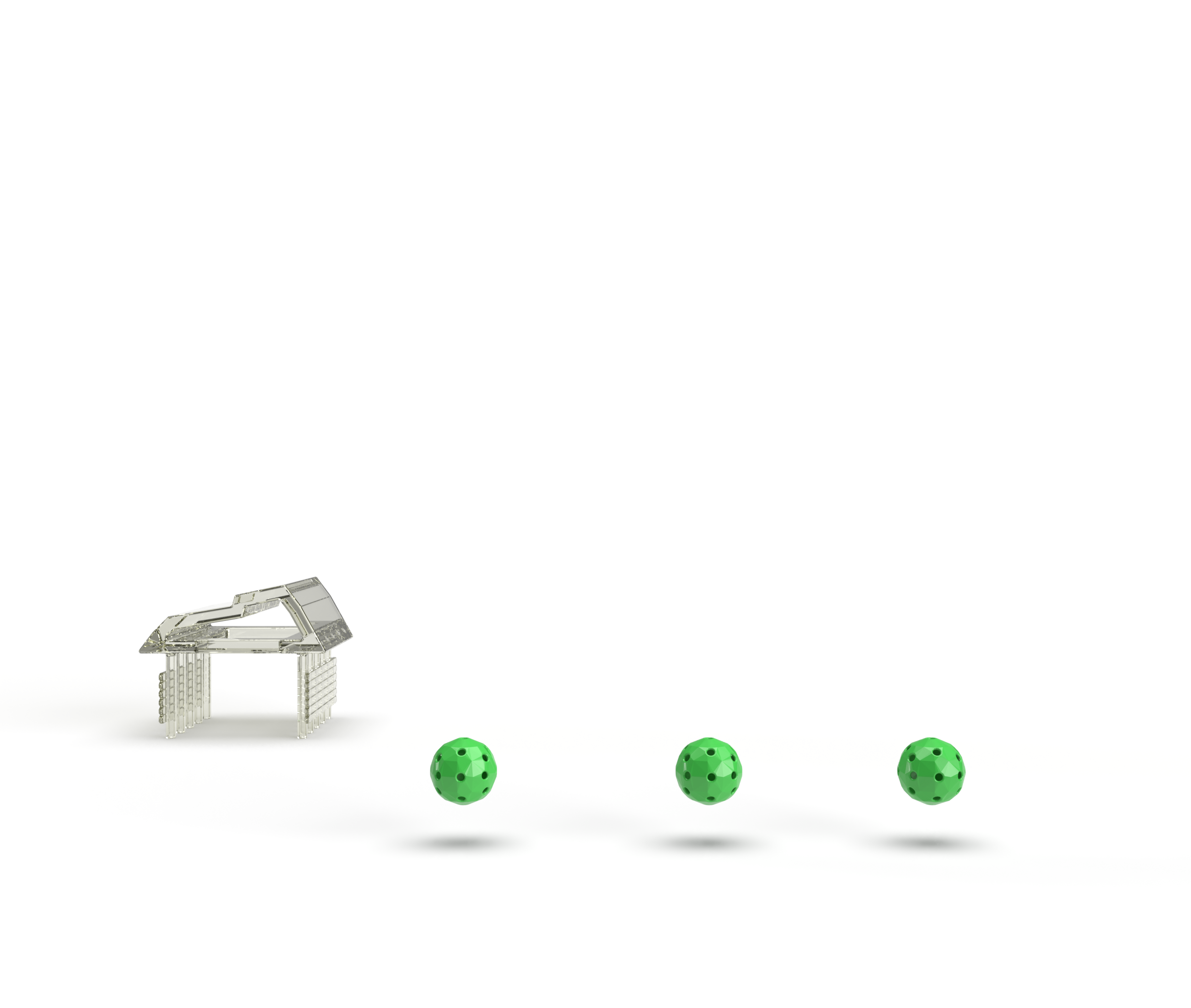 012G Biodegradable Practice Balls